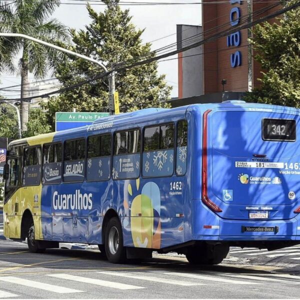Guarulhos recebe 19 novos ônibus com ar-condicionado para o transporte público