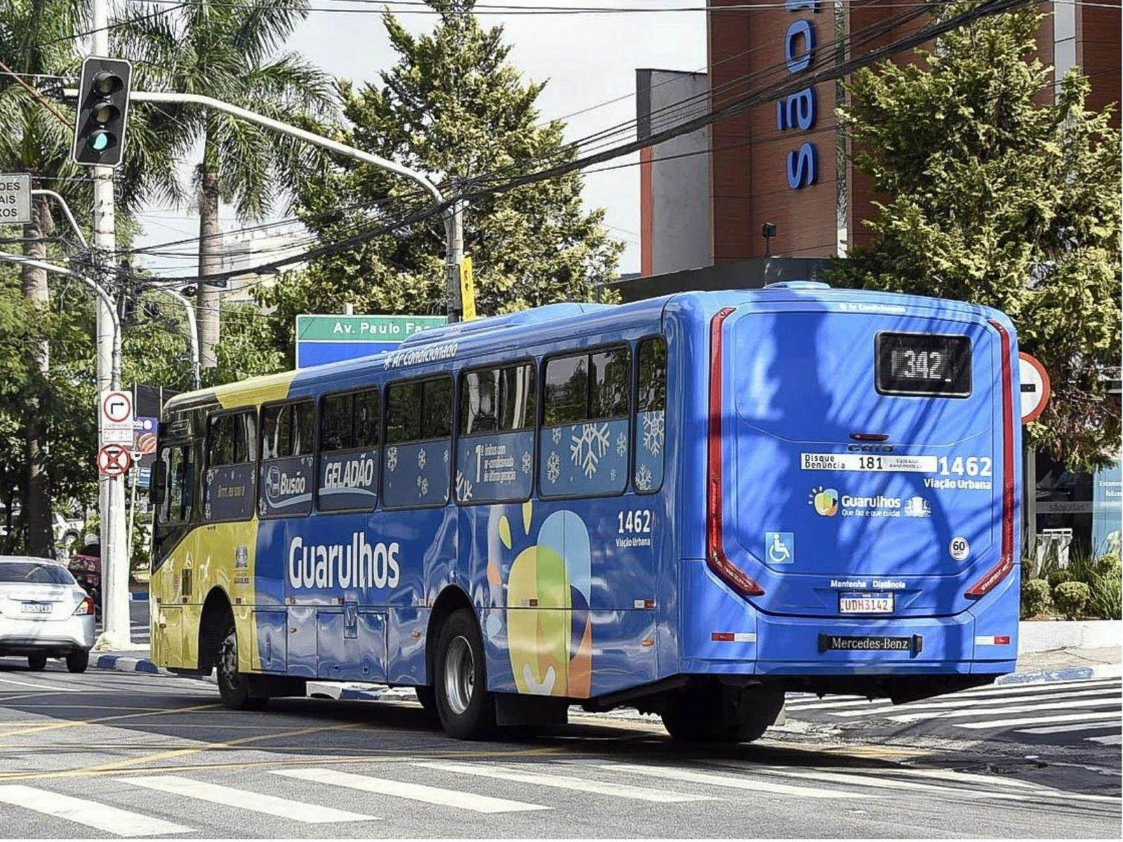 Guarulhos recebe 19 novos ônibus com ar-condicionado para o transporte público
