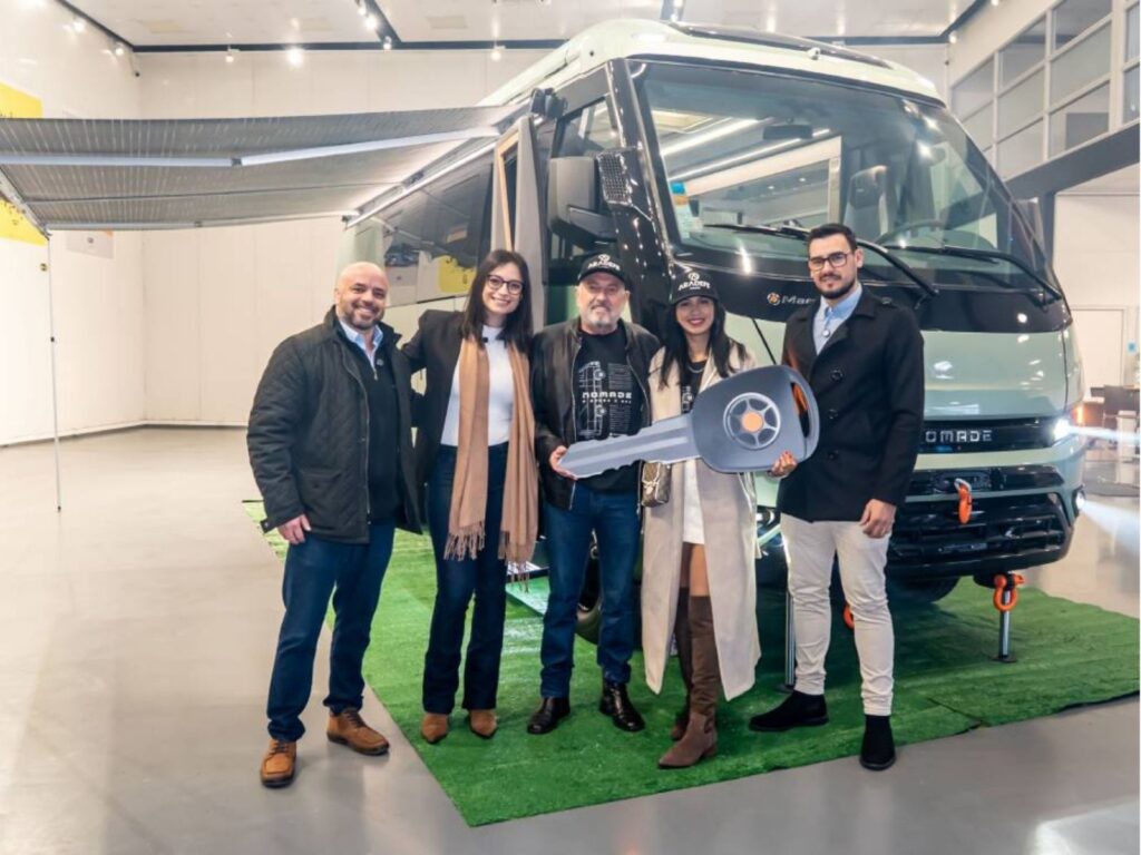 Marcopolo inicia entregas do motorhome NOMADE no Brasil