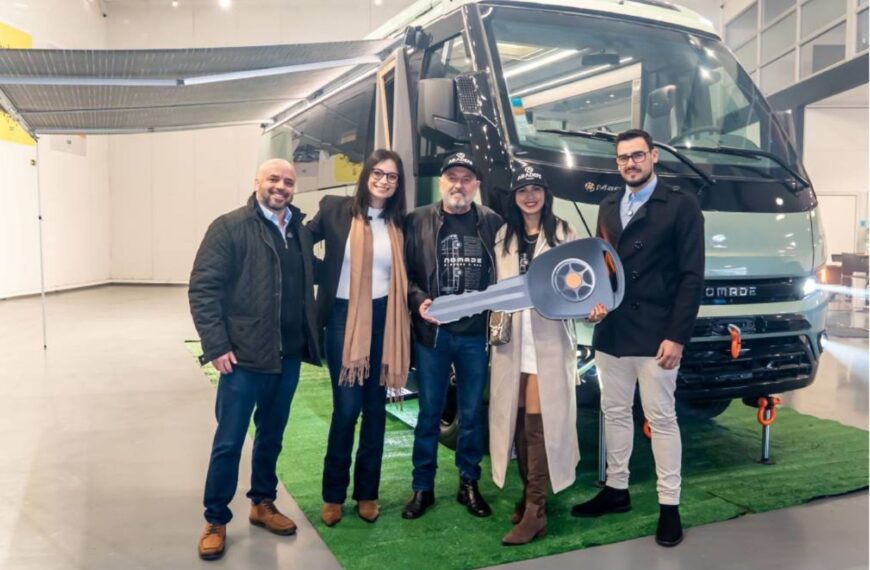 Marcopolo inicia entregas do motorhome NOMADE no Brasil