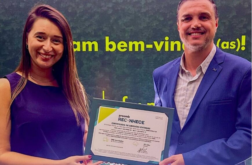 Marcopolo recebe certificado por redução de emissões de CO2 em processos industriais