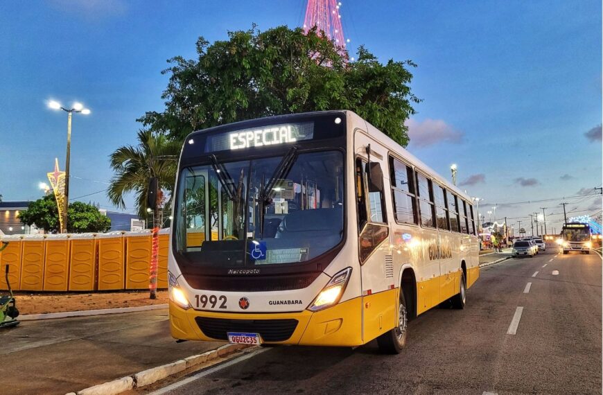 Nova linha N-80 começa a operar no passe livre aos domingos em Natal; linhas N-15 e N-64 serão suspensas