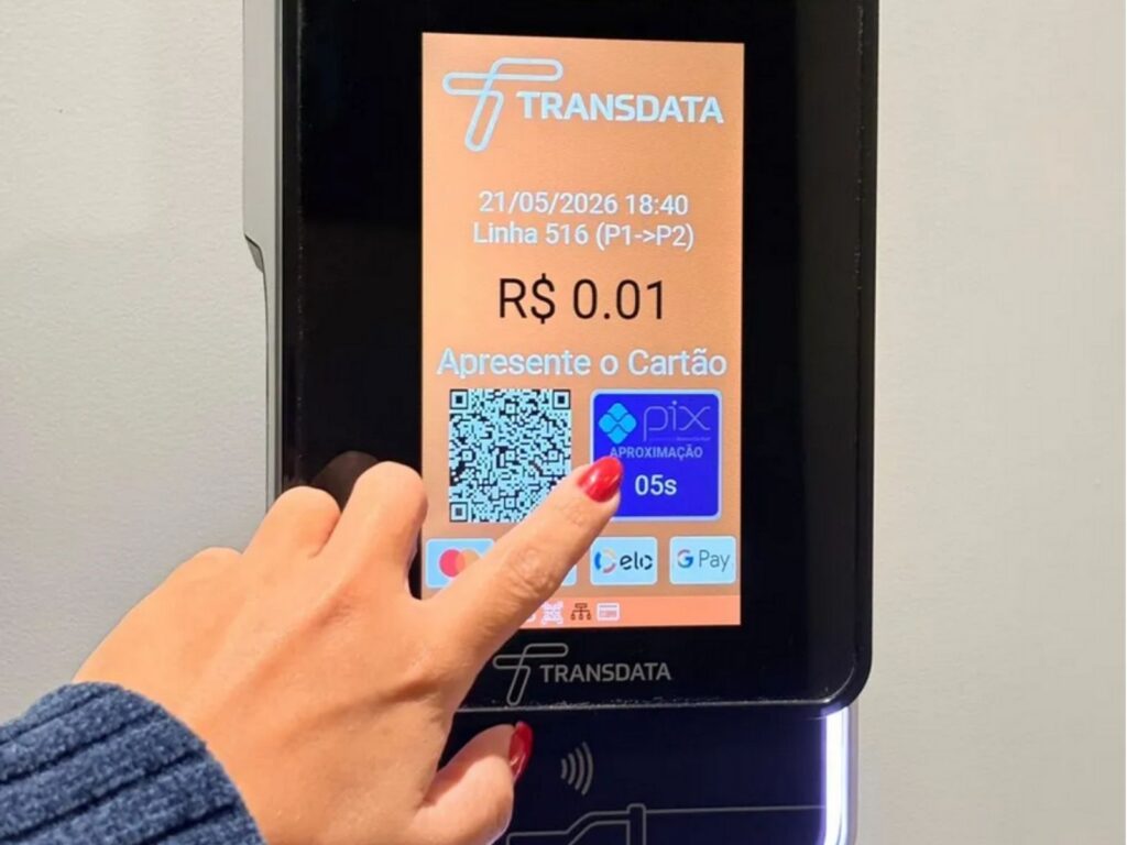 Transdata lança Pix por aproximação para pagamento no transporte coletivo