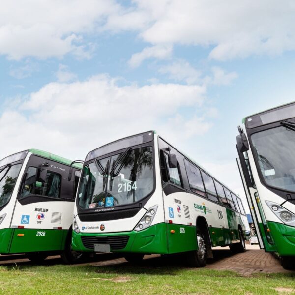 Cuiabá tem a segunda frota de ônibus mais nova entre as capitais brasileiras, aponta levantamento