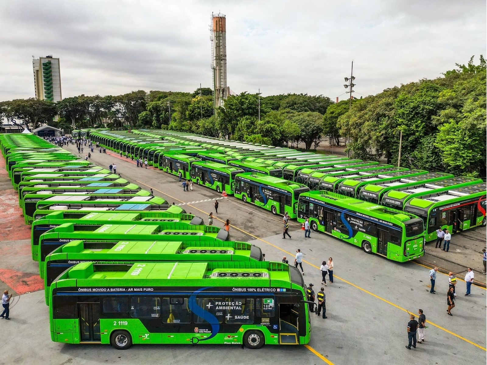 Em cinco meses, Brasil supera vendas totais de ônibus elétricos registradas em 2024