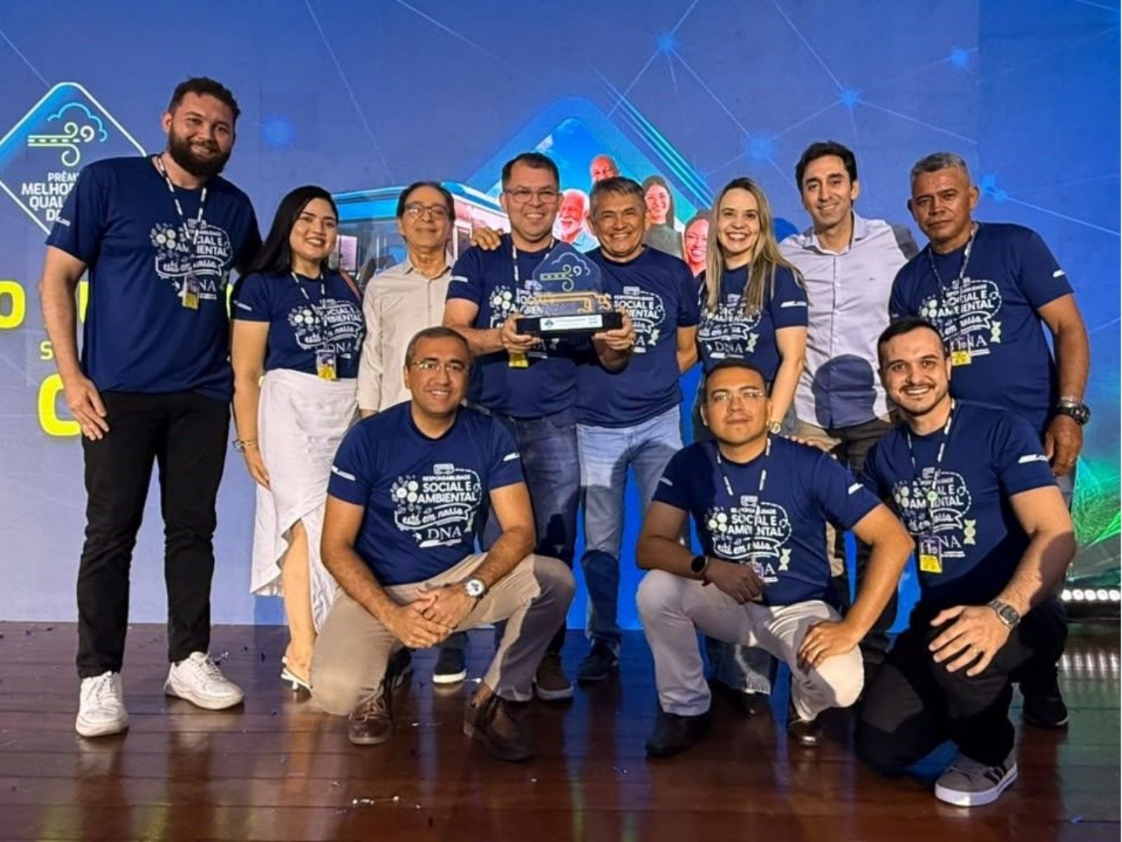 Empresa Vitória conquista troféu Diamante no PMQA e mantém liderança histórica na premiação