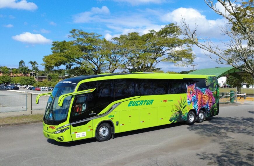 Eucatur estreia os primeiros ônibus rodoviários 6x2 de 15 metros do Brasil