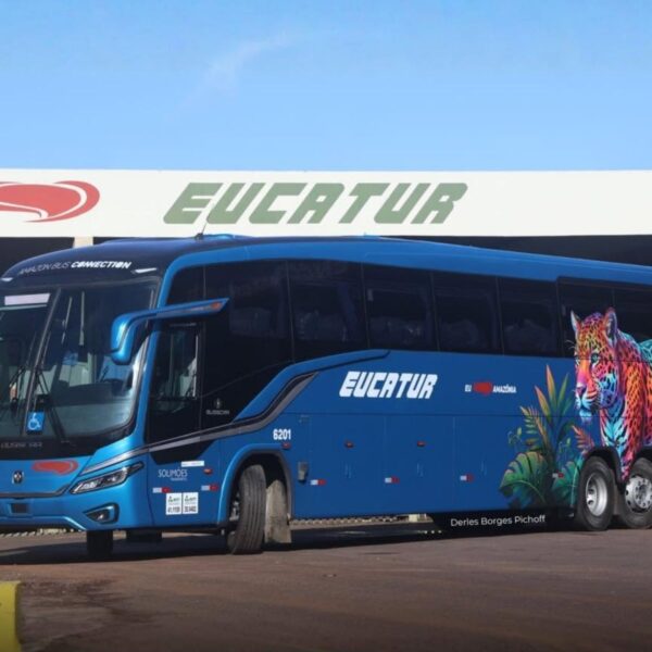 Eucatur recebe primeiros ônibus piso único de 15 metros e estreia Busscar Vissta Buss NB1 365 na frota