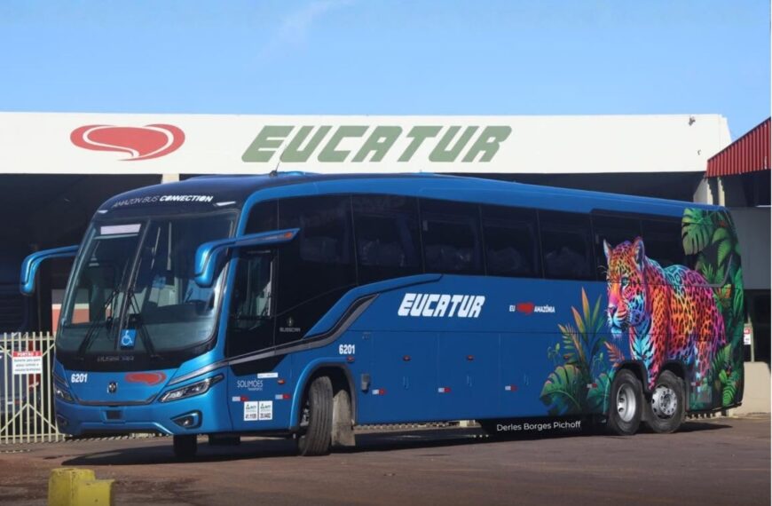 Eucatur recebe primeiros ônibus piso único de 15 metros e estreia Busscar Vissta Buss NB1 365 na frota