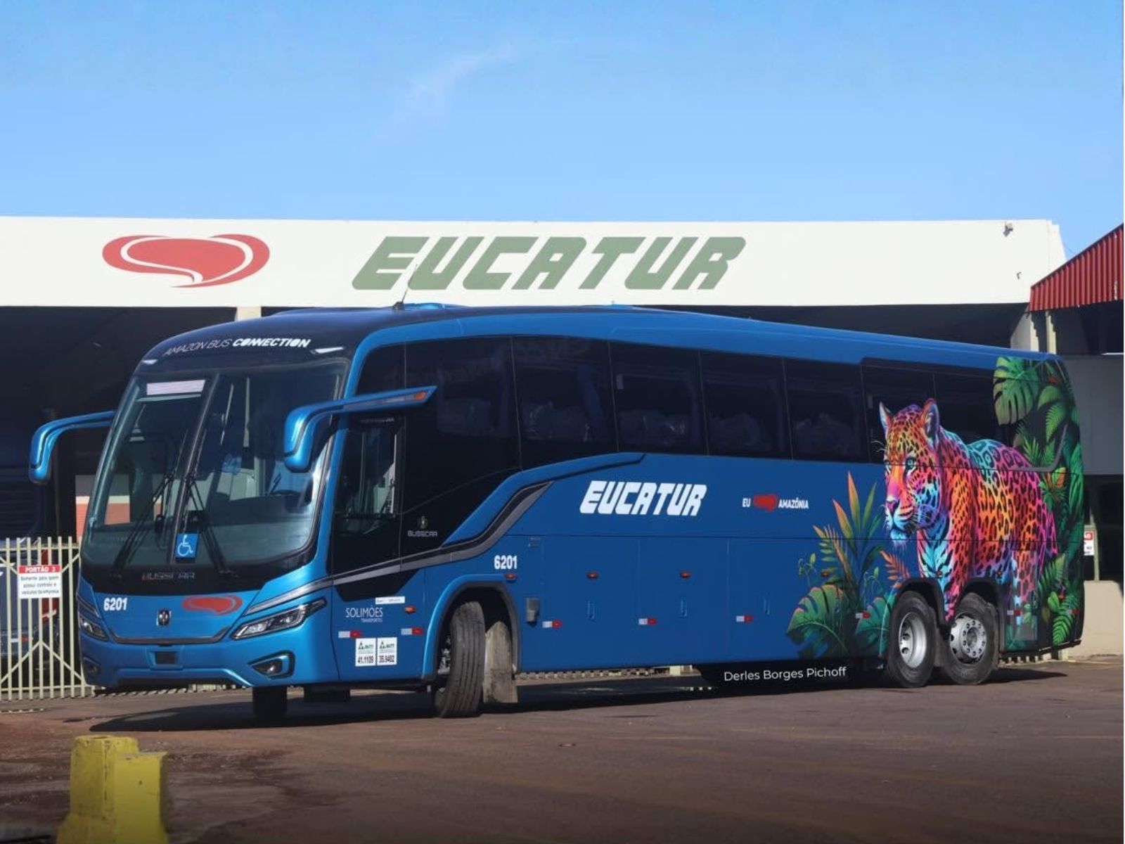 Eucatur recebe primeiros ônibus piso único de 15 metros e estreia Busscar Vissta Buss NB1 365 na frota
