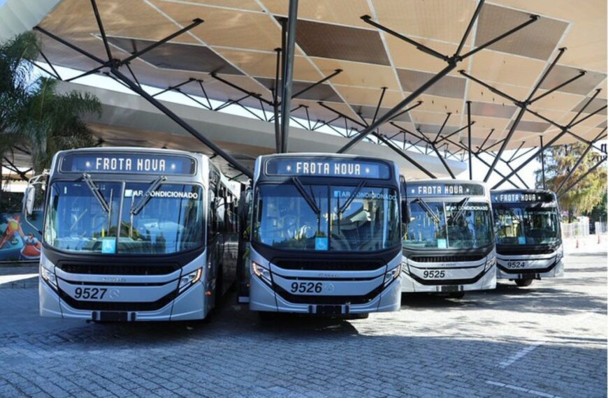 Frota de ônibus de Blumenau terá 53 novos veículos até o final de 2026