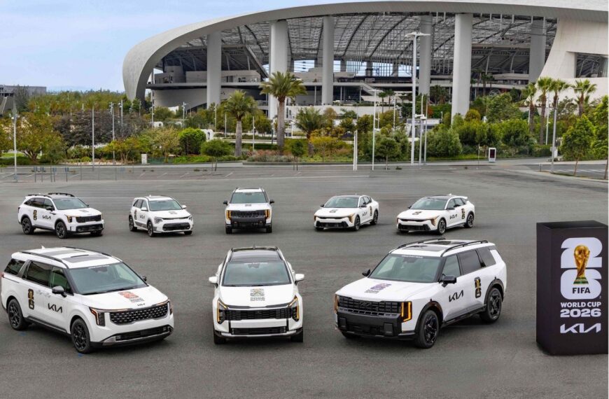Kia entrega 660 veículos para operações da Copa do Mundo FIFA 2026