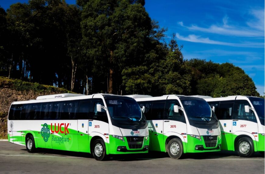 Luck Viagens renova frota com nove novos micro-ônibus Volare em Pernambuco