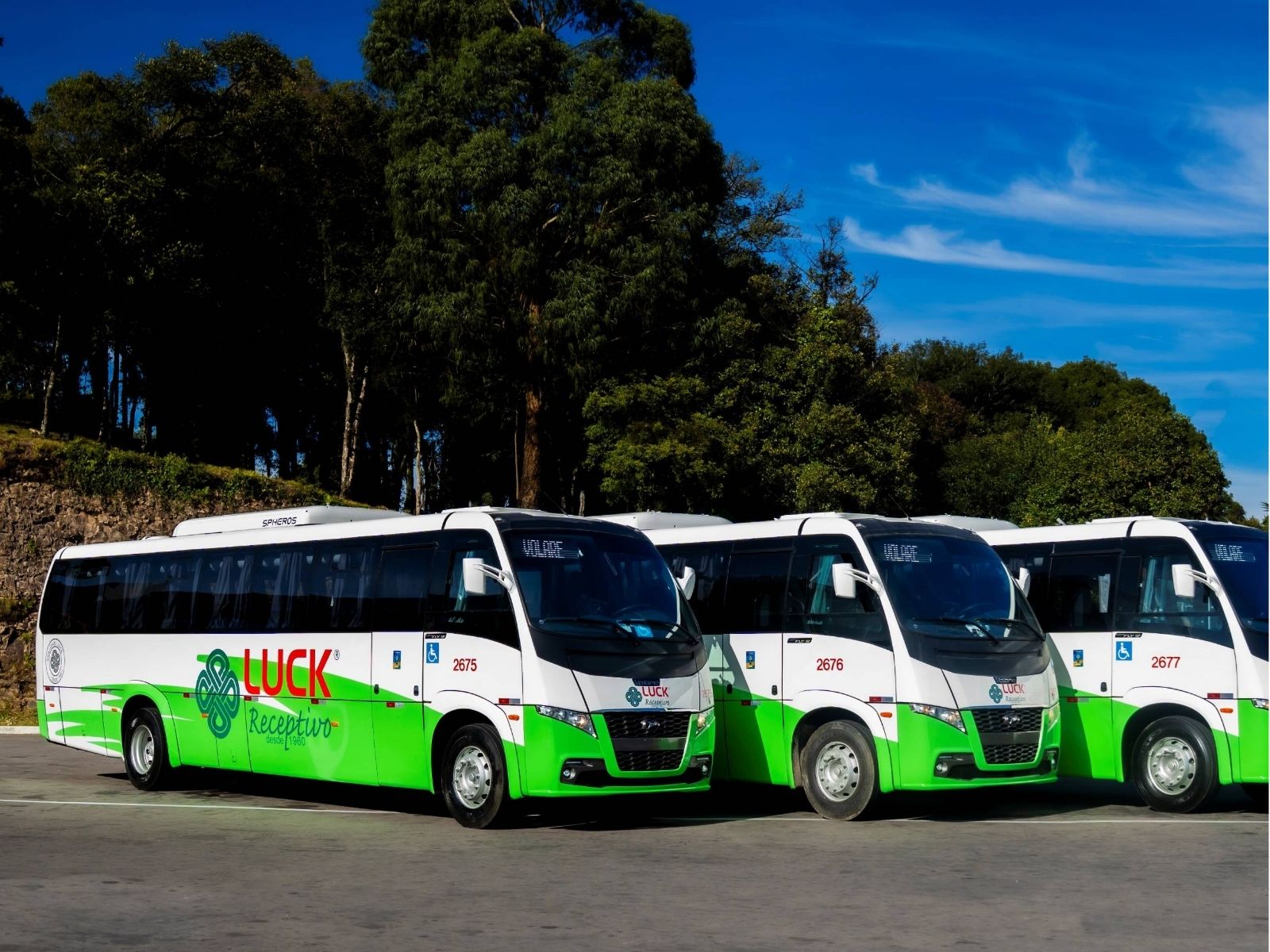 Luck Viagens renova frota com nove novos micro-ônibus Volare em Pernambuco