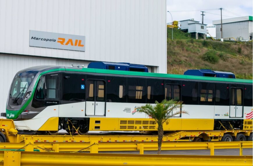 Marcopolo Rail inicia entrega do primeiro trem Prosper CITY para Teresina