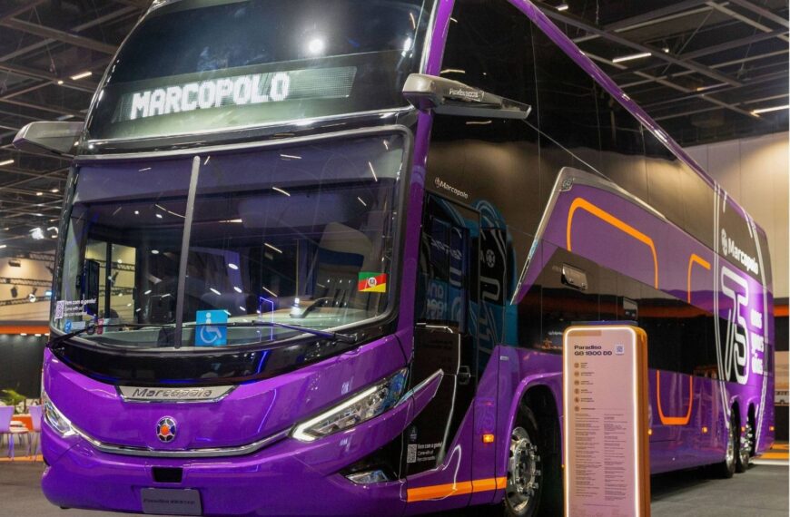 Marcopolo confirma maior participação da Lat.Bus 2026 com exposição de 33 veículos