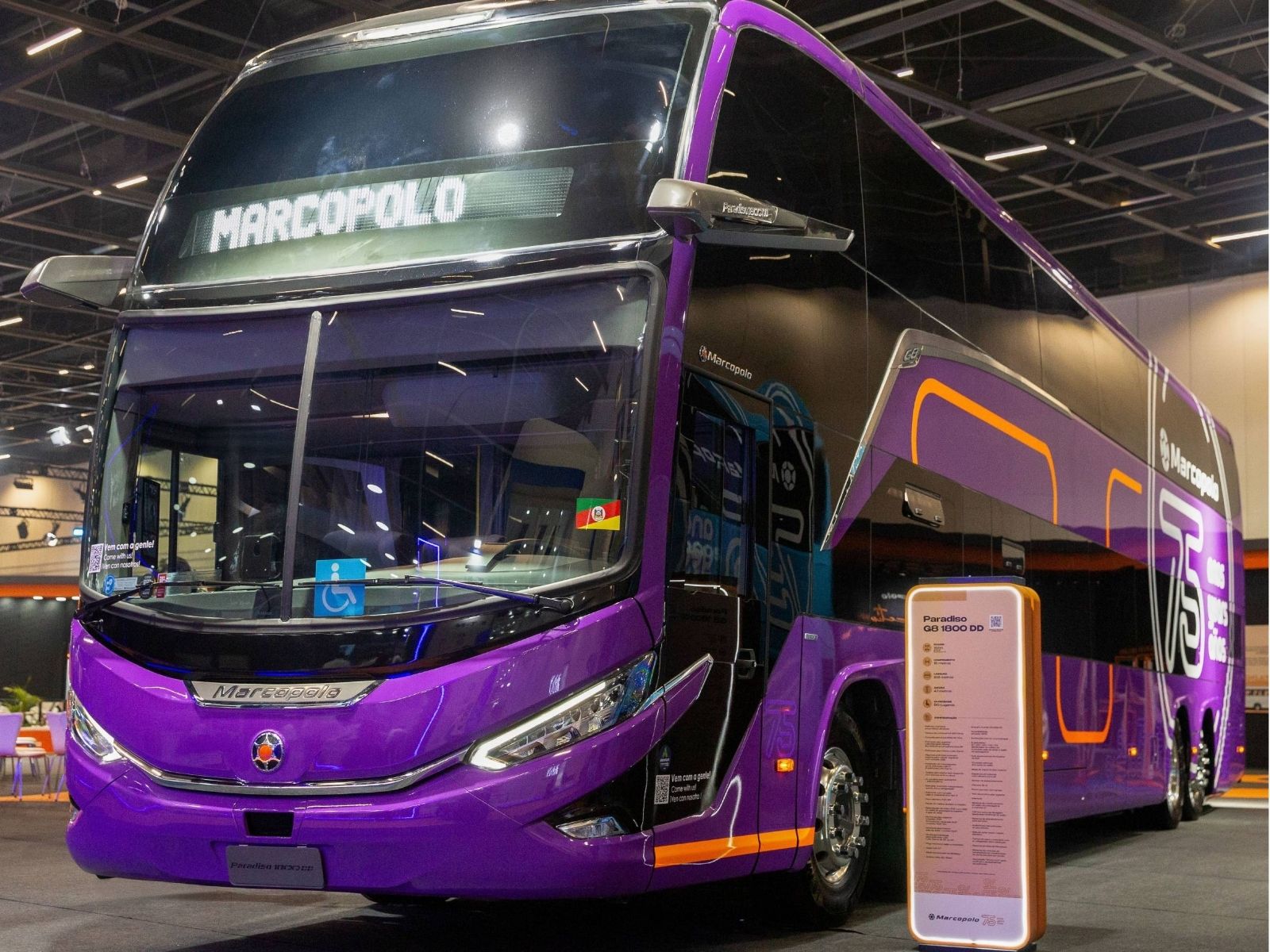 Marcopolo confirma maior participação da Lat.Bus 2026 com exposição de 33 veículos