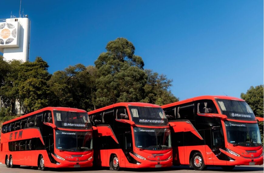 Marcopolo fornecerá 36 ônibus Double Decker para uma das principais operadoras do Chile
