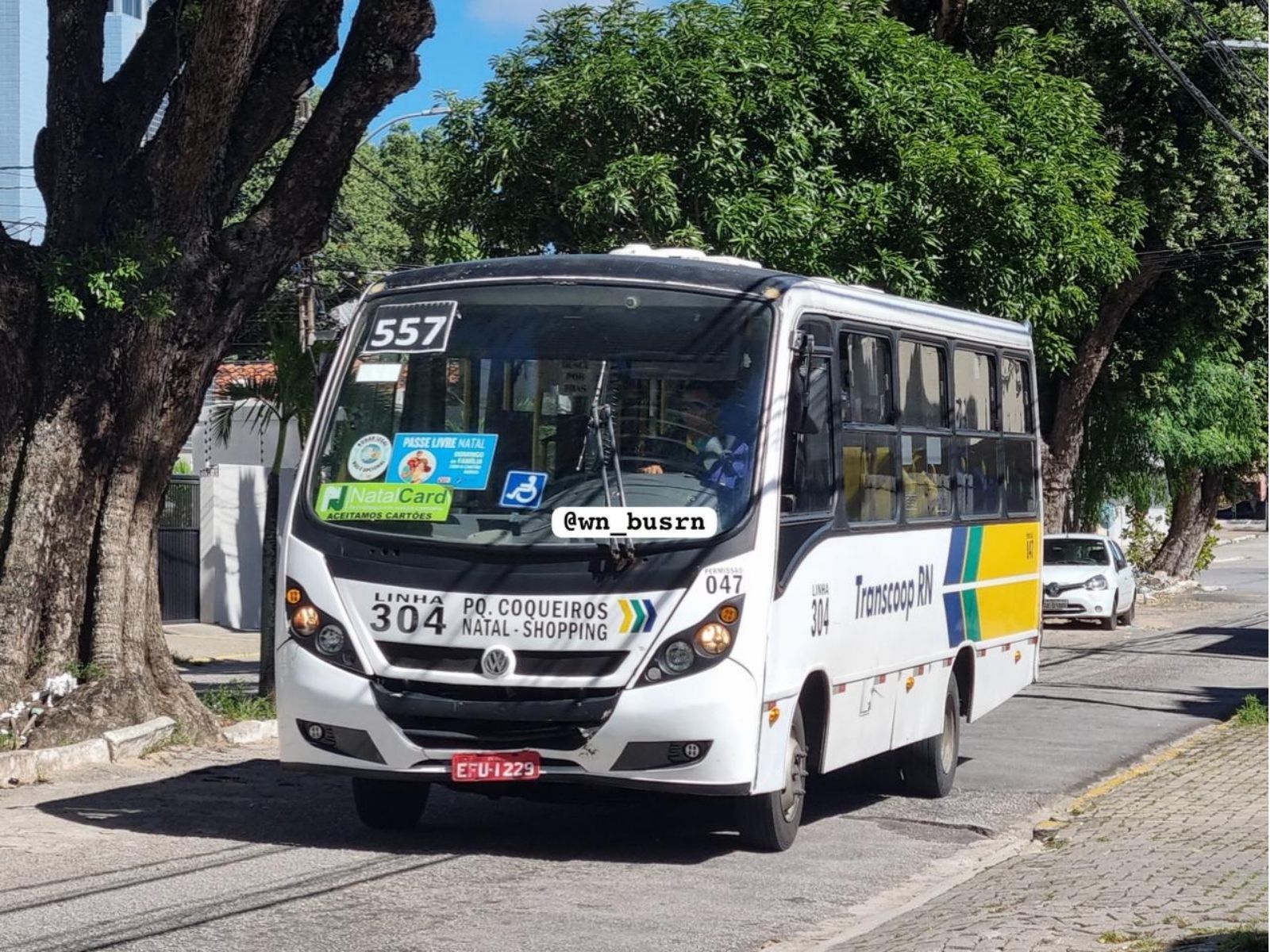 Nova linha 557 começa a operar em Natal ligando Mãe Luíza à Cidade Alta e ao Alecrim
