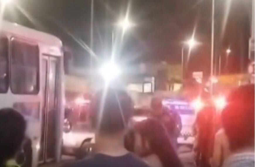 Novo vídeo mostra outro ângulo da confusão em ônibus da linha 33 após o São João de Natal