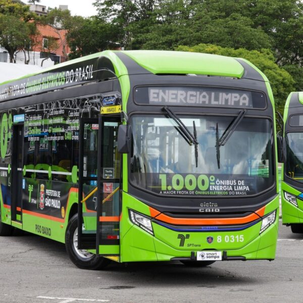 Prefeitura de São Paulo libera R$ 324,3 milhões para compra de ônibus elétricos da SPTrans