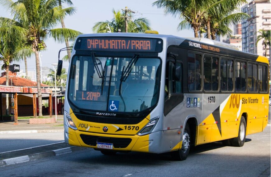 Prefeitura de São Vicente amplia acesso a benefício tarifário para usuários do transporte coletivo