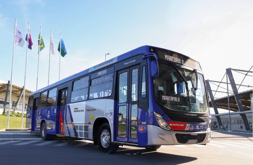 Viação Jacareí renova frota com 26 ônibus fornecidos pela Marcopolo
