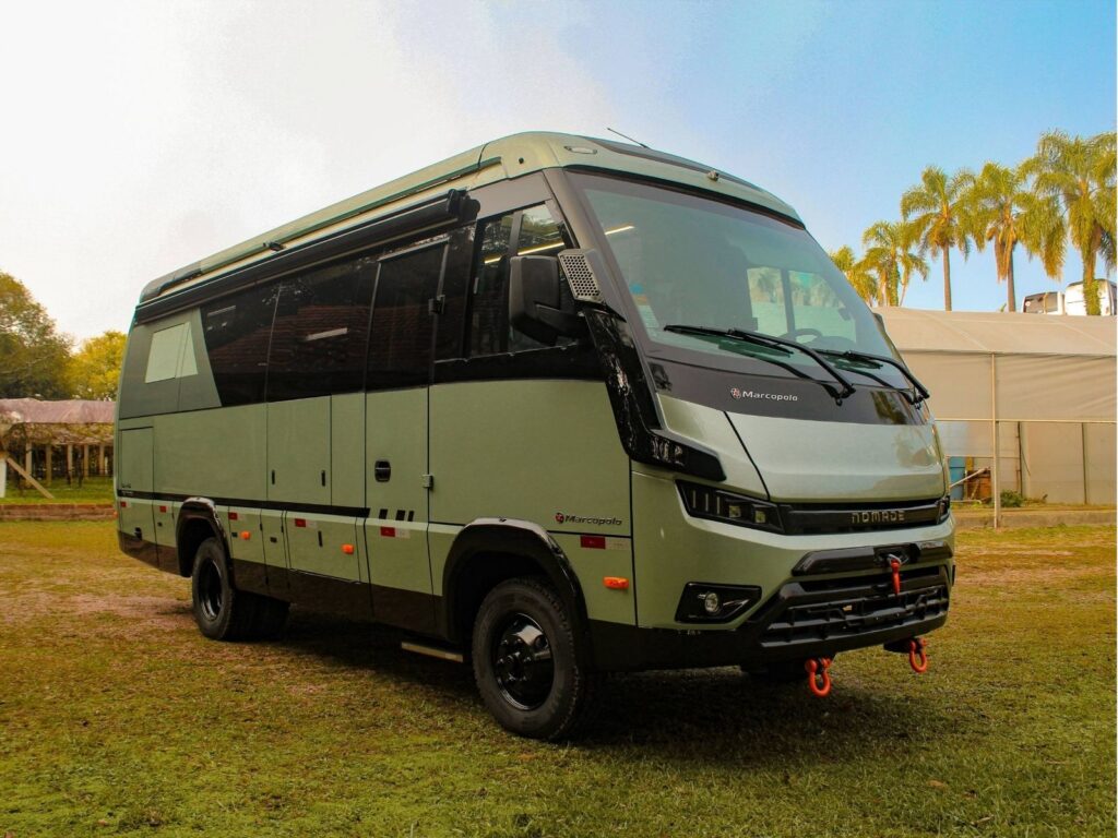 Marcopolo Motorhome inicia turnê nacional de apresentação do NOMADE em Vitória