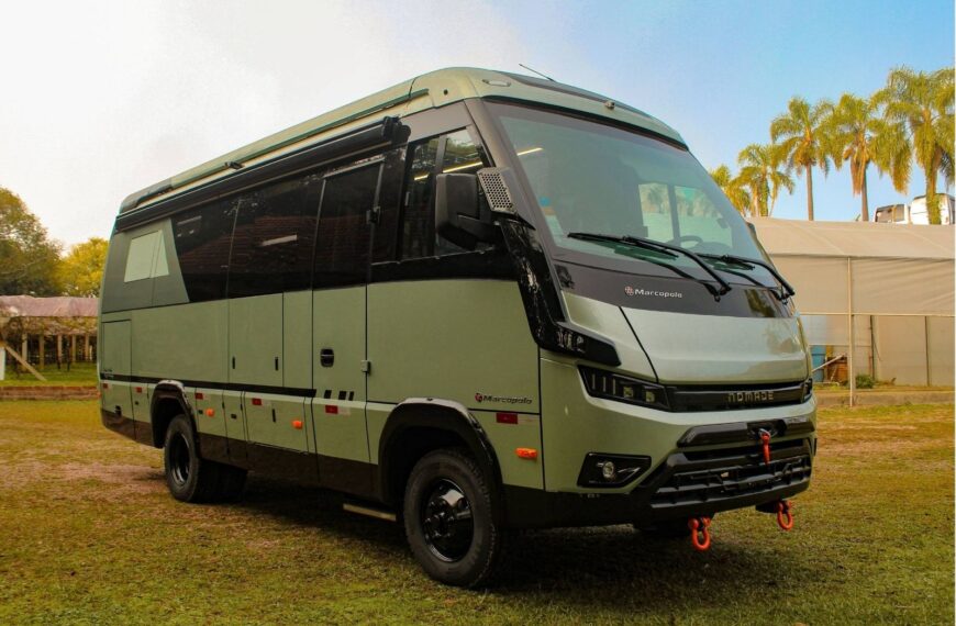 Marcopolo Motorhome inicia turnê nacional de apresentação do NOMADE em Vitória