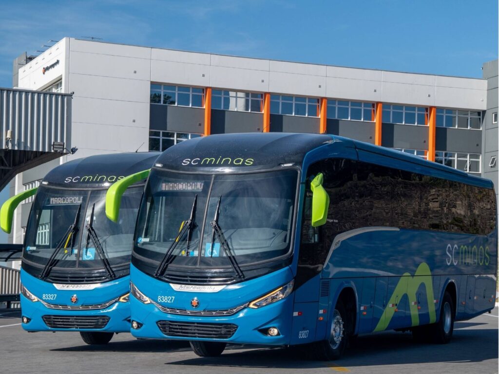 Marcopolo vende 36 ônibus Viaggio G8 para a SC Minas e amplia presença em Minas Gerais