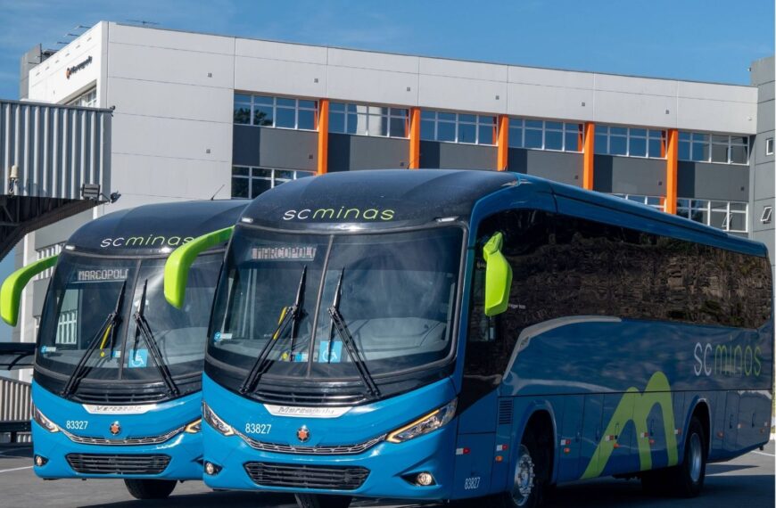 Marcopolo vende 36 ônibus Viaggio G8 para a SC Minas e amplia presença em Minas Gerais