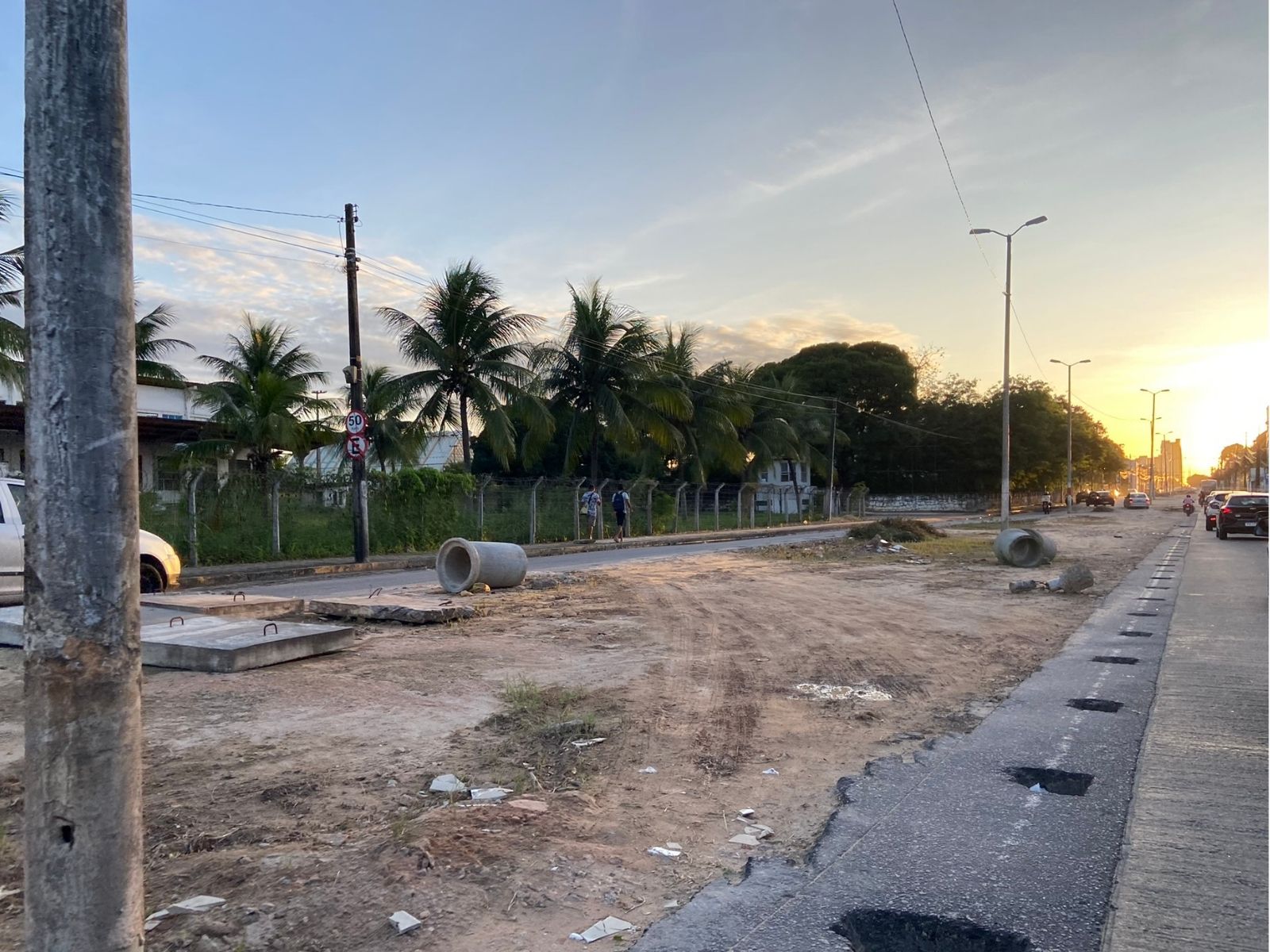 Obras na avenida Jerônimo Câmara interditam três faixas e alteram trânsito em Natal