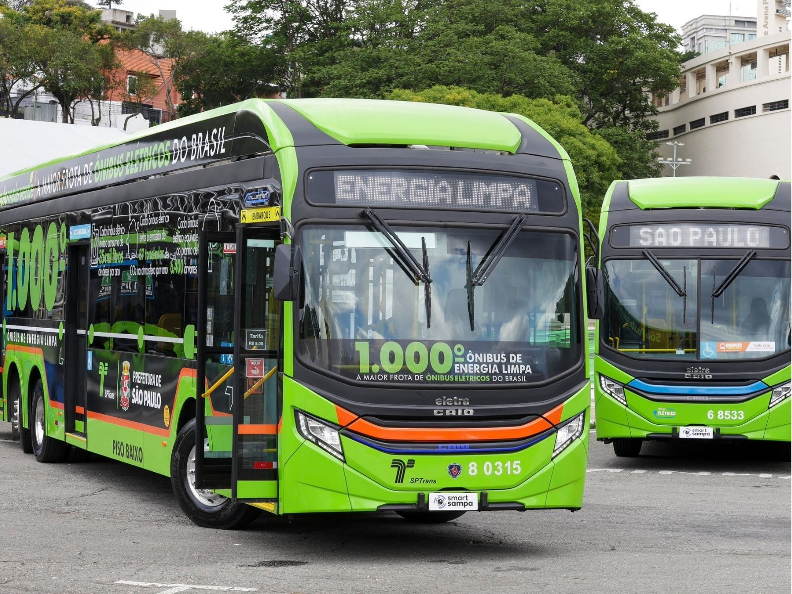 Ônibus elétricos registram alta de 92,5% nos emplacamentos no Brasil no primeiro semestre de 2026