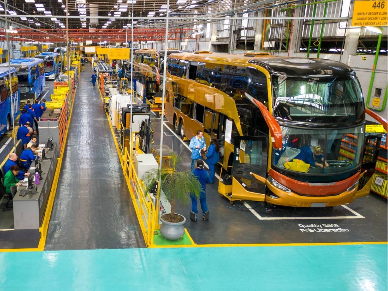 Produção de ônibus cresce 4,95% no primeiro semestre de 2026 e segmento rodoviário amplia participação