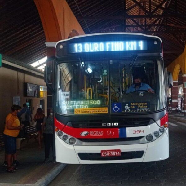 Ribeirão Pires deixará de aceitar dinheiro nos ônibus municipais a partir de setembro