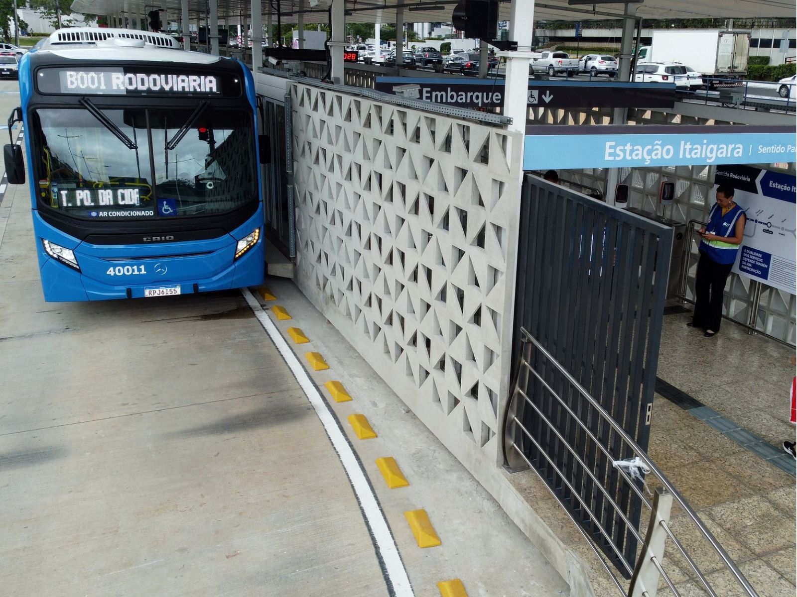 Brasil implantou menos de 12 km de BRT por ano desde 1974