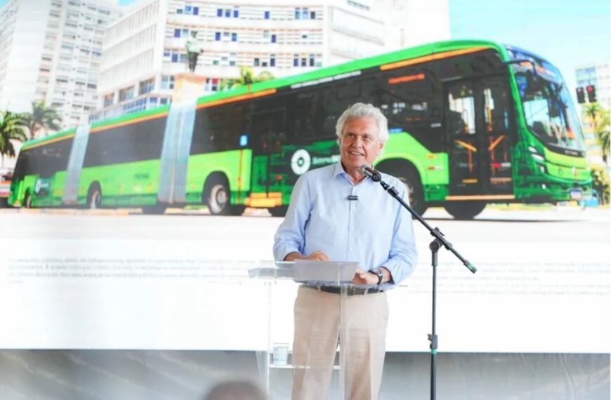 Caiado defende ação tripartite para financiar transporte coletivo
