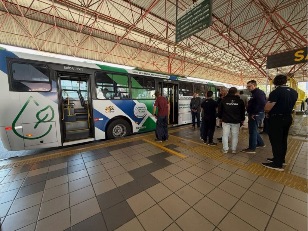 Criciúma testa ônibus a biometano por 30 dias no transporte coletivo