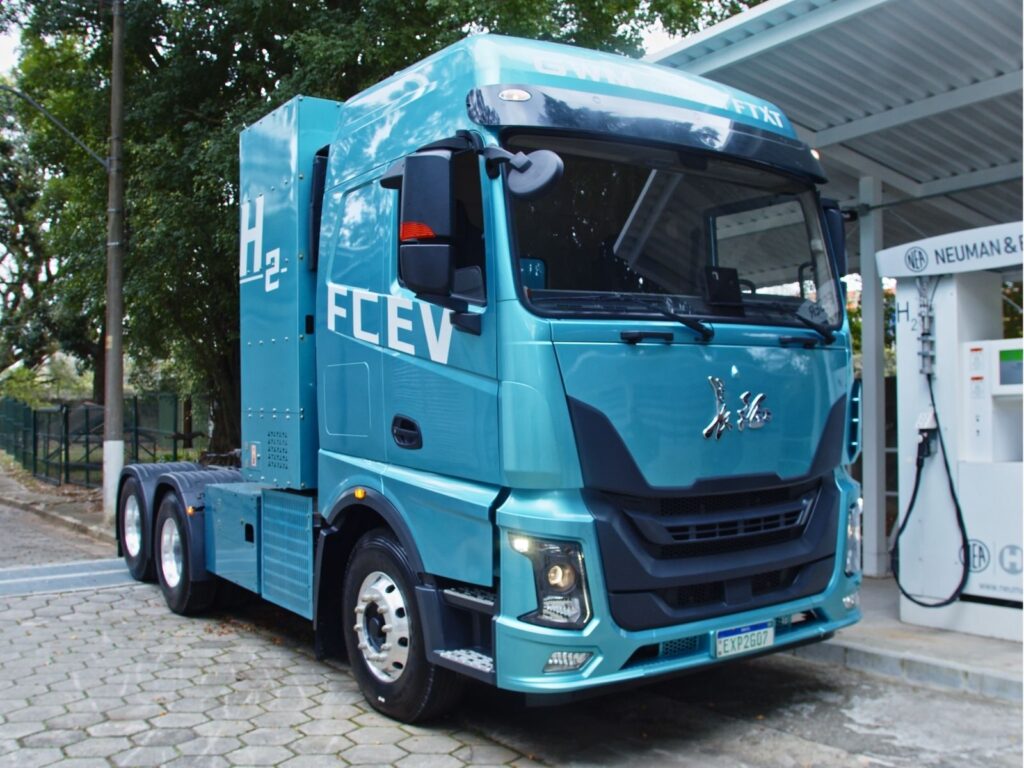 GWM realiza primeiro transporte de carga com caminhão a hidrogênio no Brasil