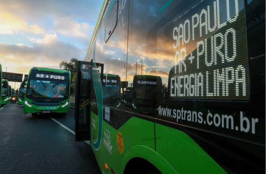 Senado aprova US$ 496,6 milhões para eletrificação dos ônibus de São Paulo