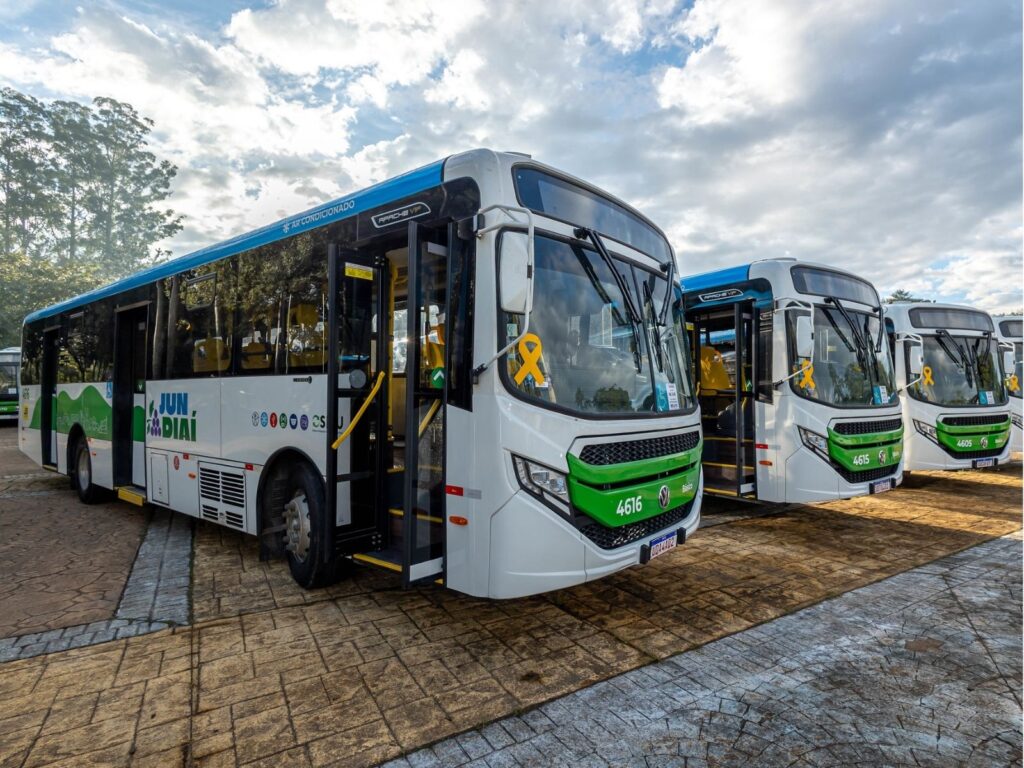 Transporte coletivo de Jundiaí terá 144 ônibus novos ainda em 2026