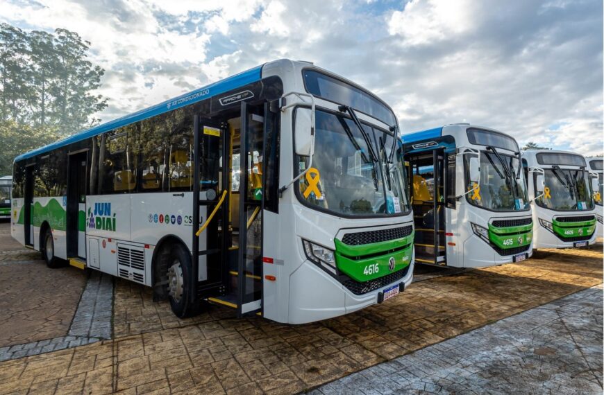 Transporte coletivo de Jundiaí terá 144 ônibus novos ainda em 2026