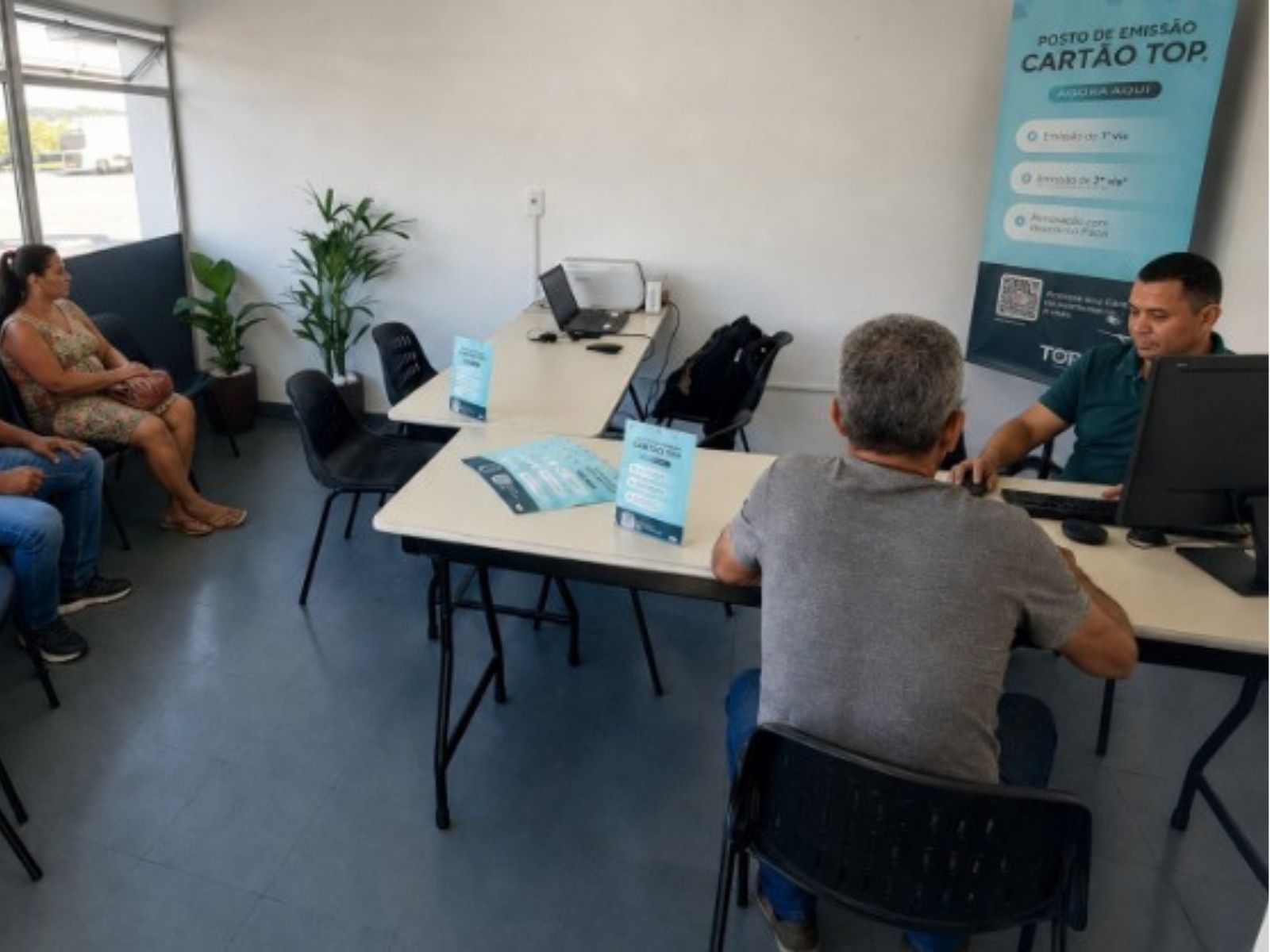 Cartão TOP cria novos postos para desbloqueio de biometria facial