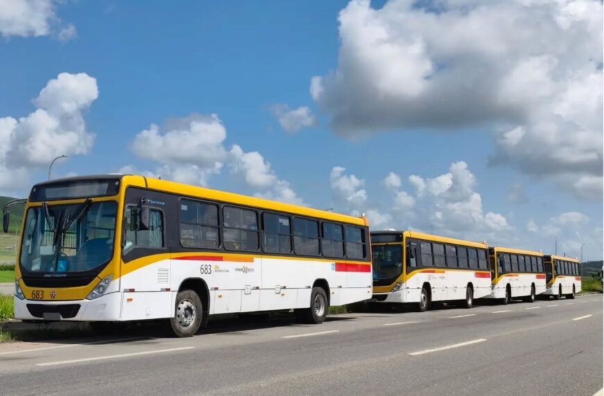 Empresas ligadas à Guanabara e Trampolim renovam frota em Recife, mas Natal não recebe ônibus novos