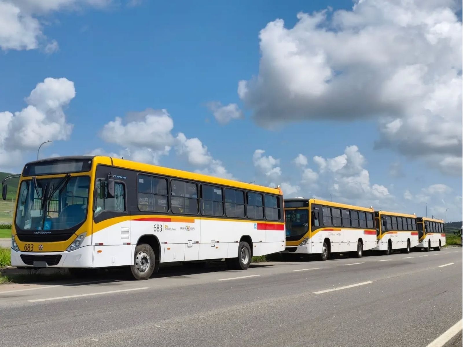 Empresas ligadas à Guanabara e Trampolim renovam frota em Recife, mas Natal não recebe ônibus novos