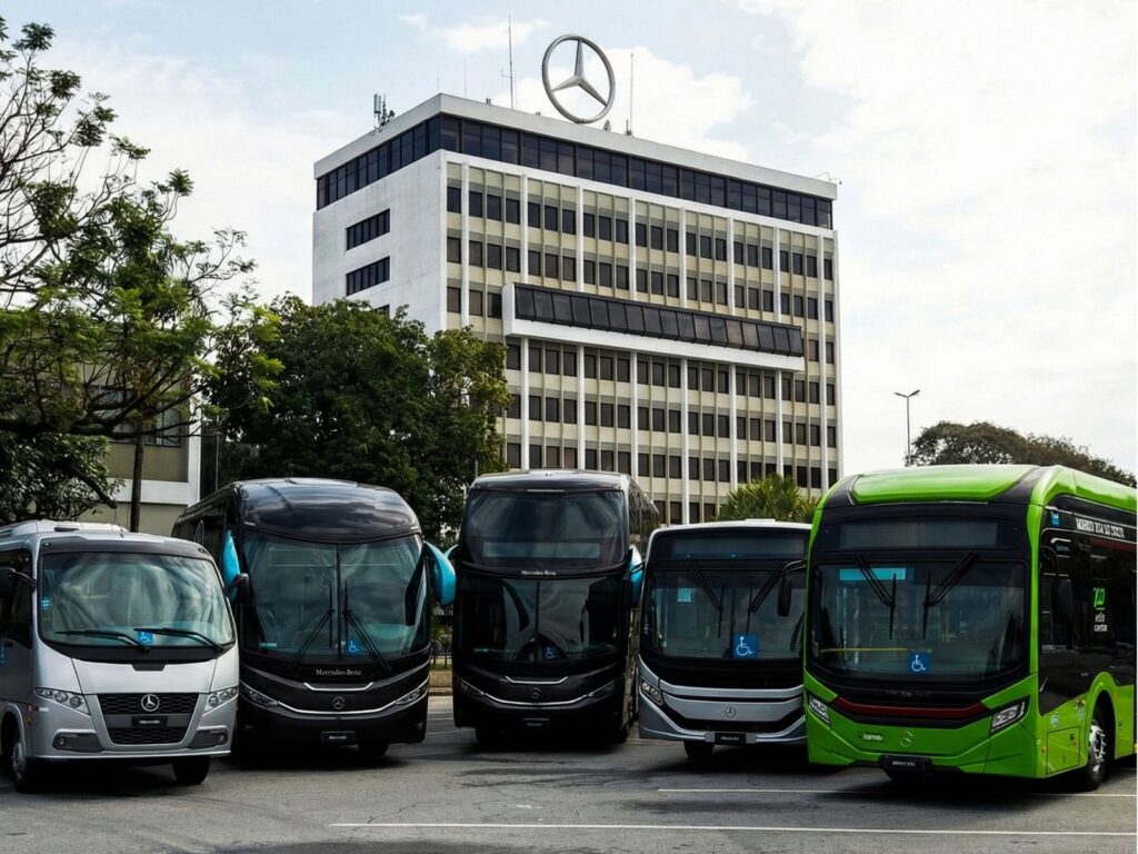 Mercedes-Benz celebra 70 anos no Brasil