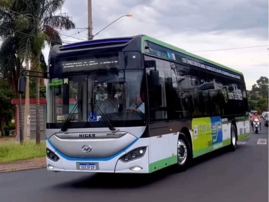 Rápido D'Oeste compra dois ônibus elétricos da Higer para Ribeirão Preto