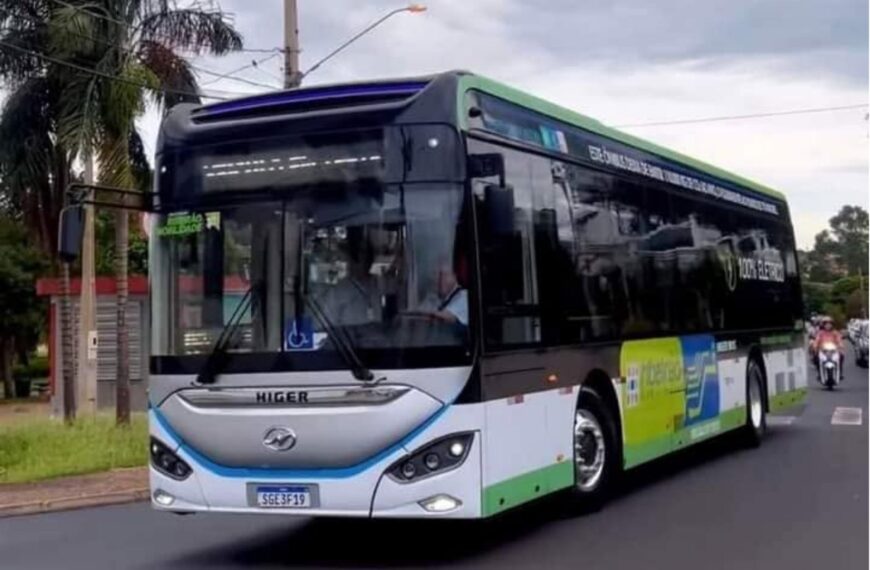 Rápido D'Oeste compra dois ônibus elétricos da Higer para Ribeirão Preto