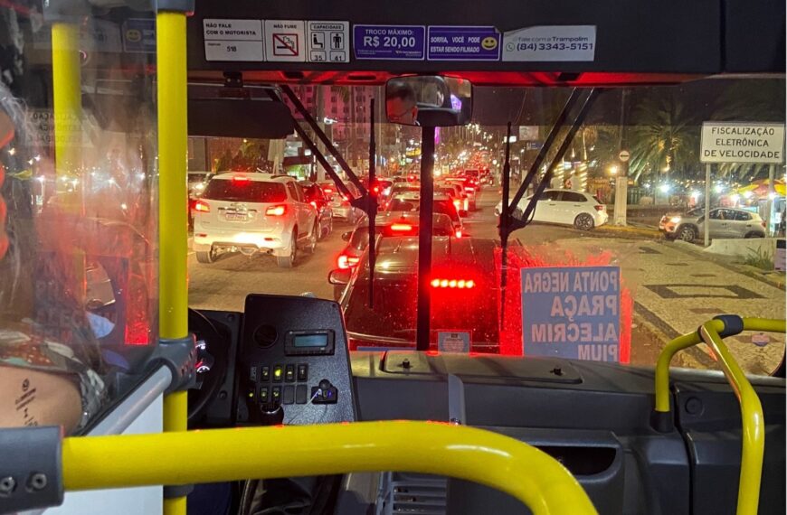 Rio Grande do Norte tem 88,4 km em projetos de prioridade aos ônibus no Plano CNT