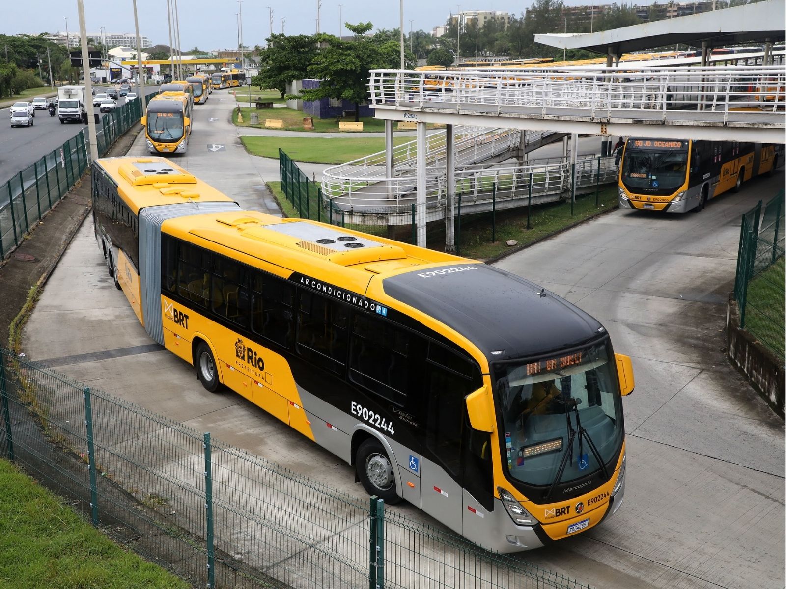 Terminal BRT Metropolitano passa a conectar a Zona Norte do Rio a São Paulo